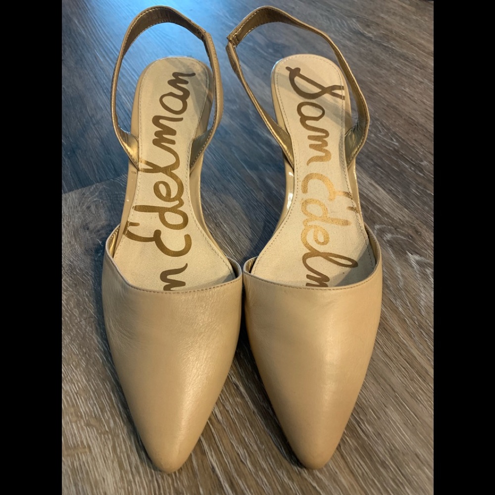 Sam Edelman tan heels